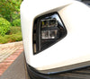 Hyundai Tucson Carbon Fiber Fog Light Eyebrow Cover Trim (2022)