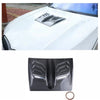 Car Carbon Fiber ABS Hood Vent Scoop Cover (No Year Specified)