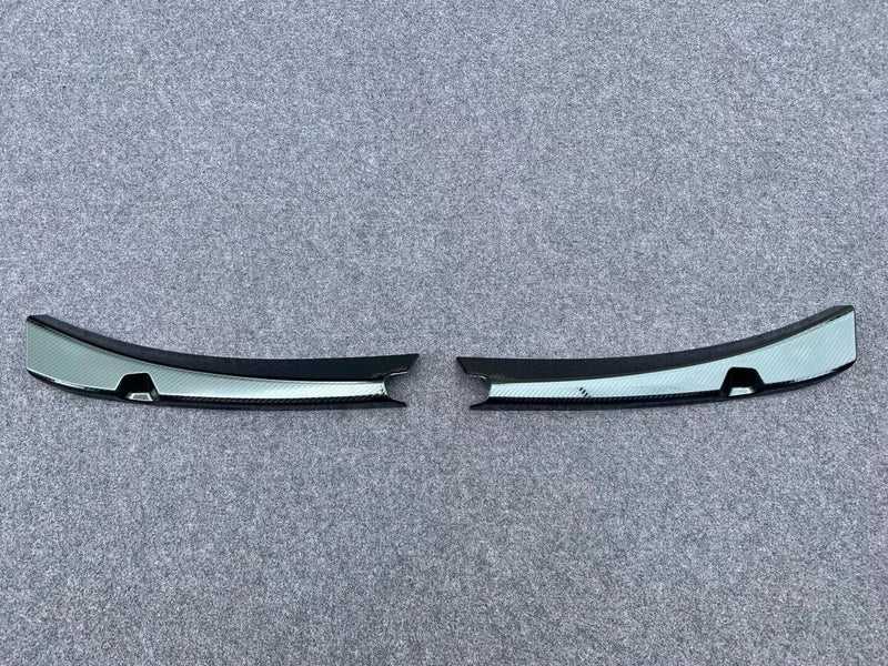Tesla Model 3 (2018-2023) 2 x Steel Fiber Rear Inner Bumper Guard Cover Trim