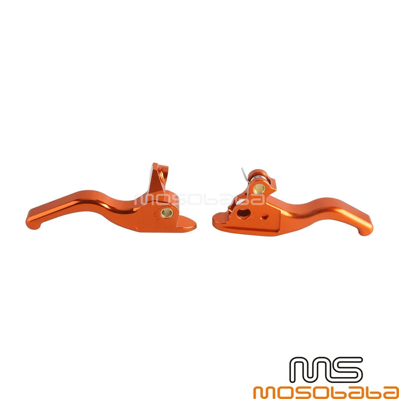 Harley Touring Road Glide FLTRX FLTRXS Orange Brake Clutch Levers Kit (2021-Up)