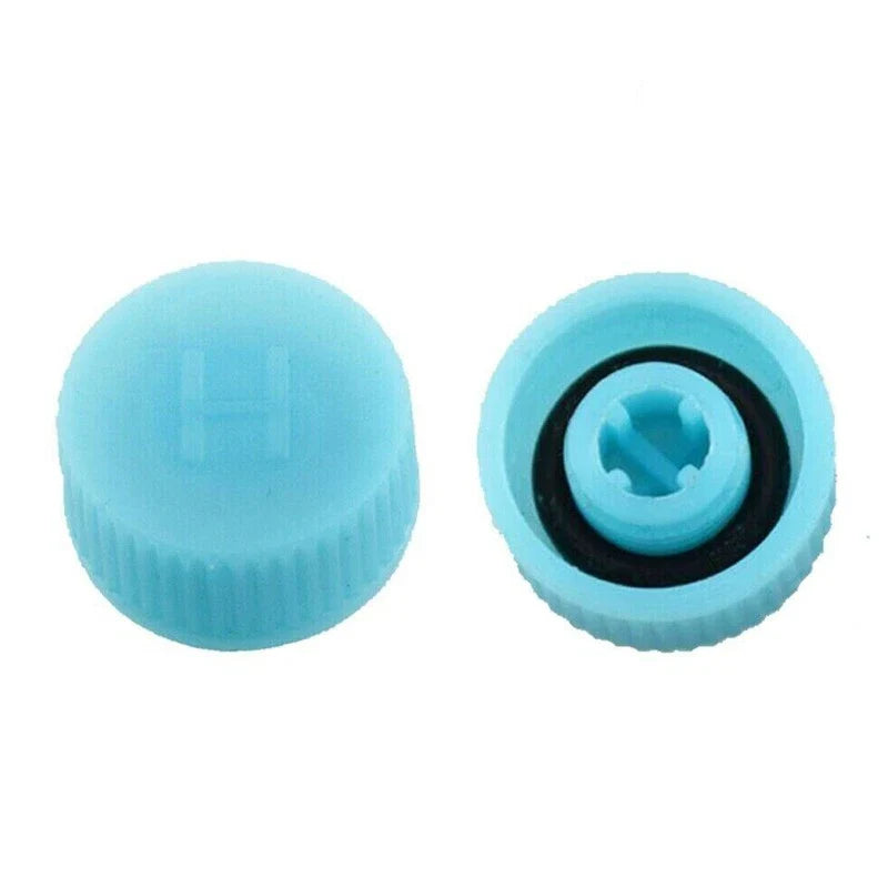 2 x Air Conditioning Caps   - High & Low Pressure Covers