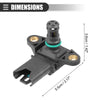 BMW 135i 3.0L L6 MAP Manifold Air Pressure Sensor