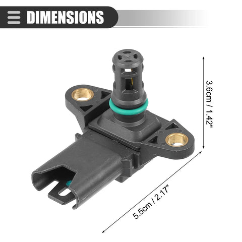 BMW 135i 3.0L L6 MAP Manifold Air Pressure Sensor