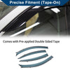 Mazda 3 Sedan Side Vent Visors Window Deflectors (2004-2009)