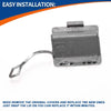 BMW 5 Series F10 Titan Silver Rear Bumper Tow Hook Cover