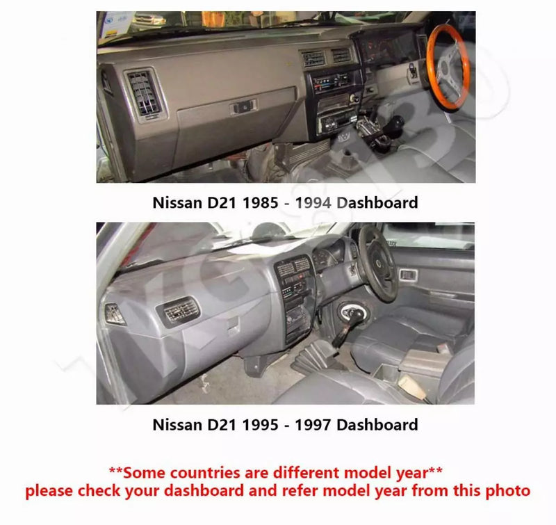 Nissan D21 Dashboard Mat Cover (1995-1997)