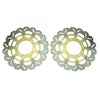 Suzuki GSXR600 GSXR750 GSXR1000 2 x Front Brake Disc Rotors (2008-2012)