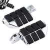 Harley Softail Street Bob 2x Footpegs Footrests Chrome Driver (2018-2025)