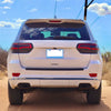 Jeep Grand Cherokee Gloss Black Tail Light Cover Trim (2014-2021)