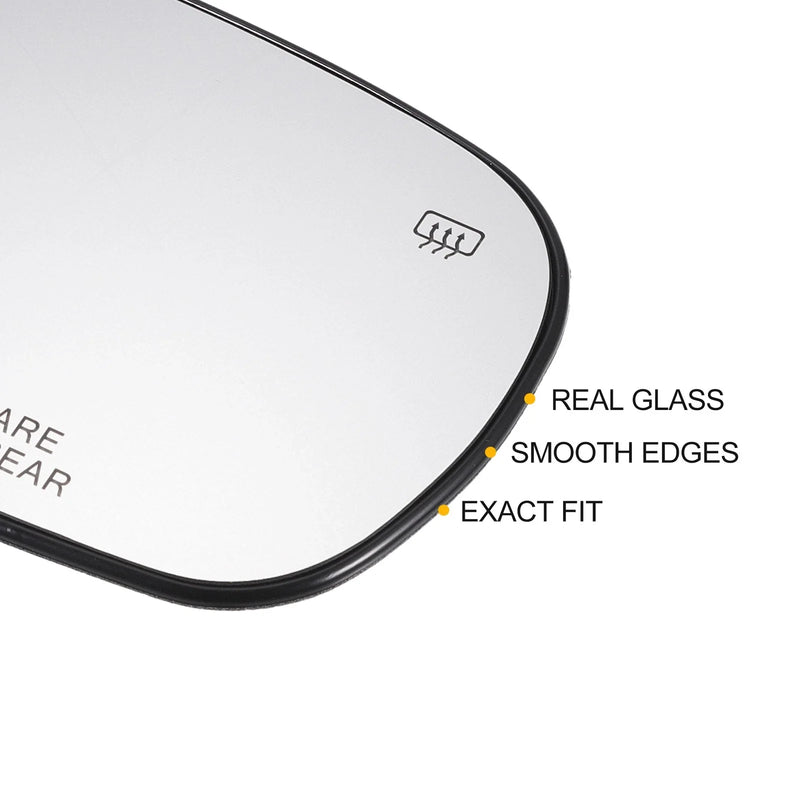 Chrysler Dodge Charger Right Side Heated White Mirror Glass