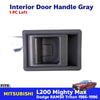 Interior Door Handle Gray Left Fits Mitsubishi L200 Triton 2D Truck 1986-96 D06