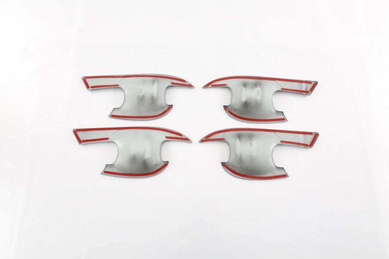 Honda Civic Sedan Carbon Fiber Look Door Handle Bowl Cover Trim (2022-2023)