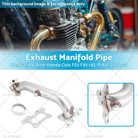 Honda Civic 1.8L Stainless Steel Exhaust Manifold Pipe (2006-2011)