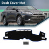 Toyota Harrier 80 (2005-2013) - Black Blue 1 Set Dashboard Cover Mat