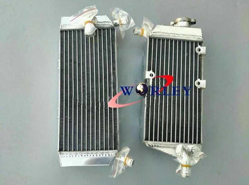Honda CRF450X w / Fan Bracket & Switch Boss Aluminum Radiator (2013-2017)