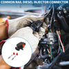 Mercedes-Benz 2 x Pin Common Rail Diesel Injector Connector (2000-2023)