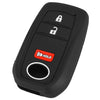 Toyota Prius, Tundra, Sequoia, Tacoma 2 x Silicone Smart Key Case Covers