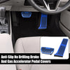 Toyota Blue Anti-Slip Brake & Gas Pedal Covers