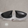 Honda Civic OX Horn Carbon Black Rear View Mirror Cover Caps (2022-2023)