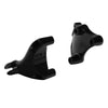 Harley Sportster 883 1200 Black Passenger Footpeg Mounts (2014-2022)