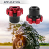 13.5mm Aluminum Alloy Motorcycle Slider Frame Screws Hex Key 1 Set Red