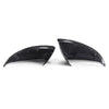 Benz C E GLC Class 2 x Mirror Cover Caps Gloss Black (2016-2020)