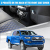 Toyota Tacoma 5 x Black Blue Front Rear Seat Covers (2005-2024)