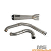 Harley CVO Street Glide FLHXSE, Road Glide ST Exhaust System  Into 1 (2022-2023)