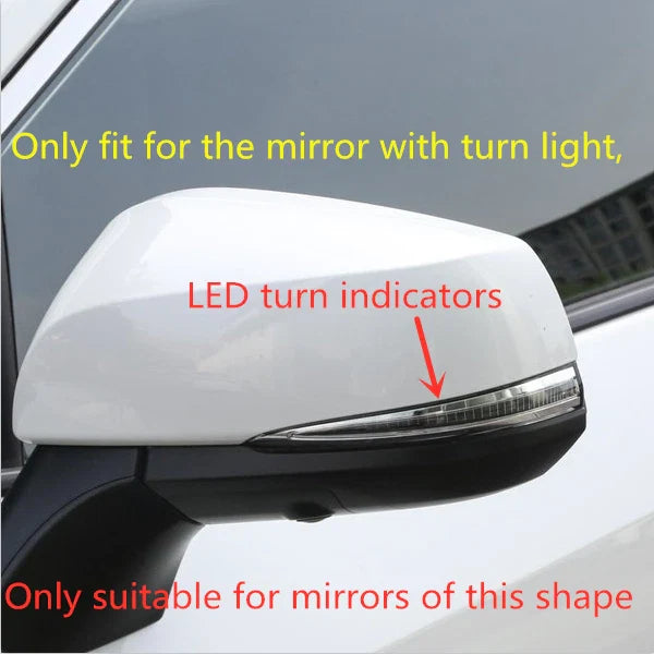 Toyota Tacoma 2 x Carbon Fiber Side Mirrors Trim Cover (2016–2023)