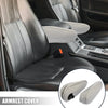 Toyota Sienna Gray Microfiber Leather Car Seat Armrest Cover (2011-2018)
