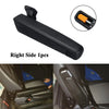 Car RV Van Truck Black PU Leather Adjustable Right Seat Armrest