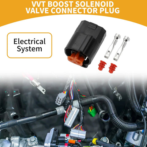Suzuki Honda 2 x Pin VVT Boost Solenoid Valve Connector Plug