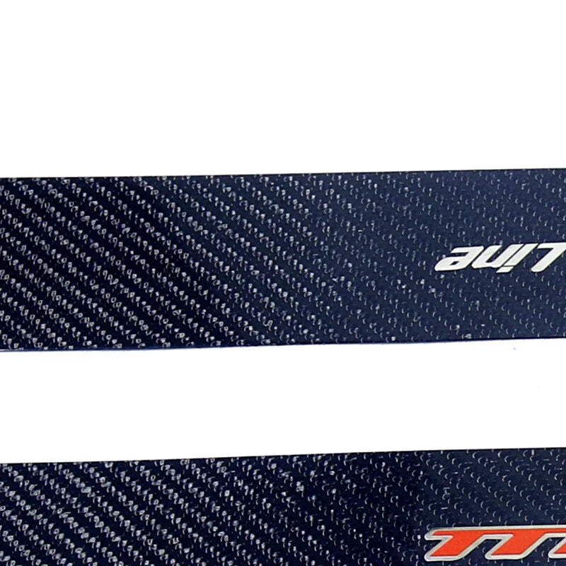 For Maserati GT Real Carbon Fiber Welcome Door Sill Padel Guard Cover Trim