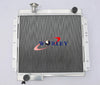 Toyota Land Cruiser BJ40 BJ42 Full Aluminum Radiator 62mm (1960-1984)