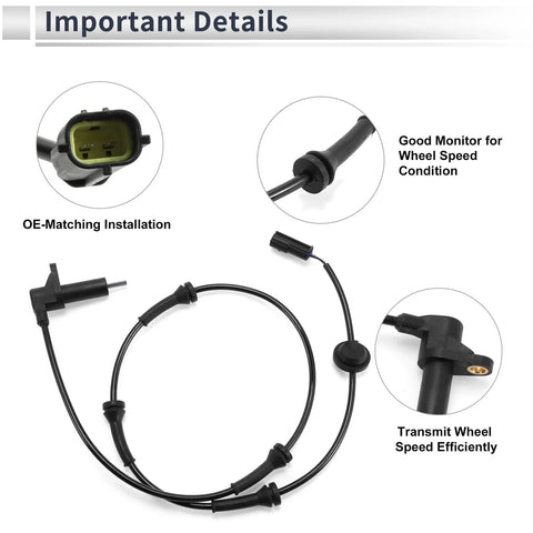 Kia Sportage ABS Wheel Speed Sensor (1998-2002)