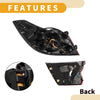 Honda Accord (2018-2022) 2 x Red OLED Tail Lights Assembly