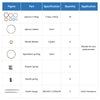 Ford Powerstroke Injector Rebuild Kit 7.3L (1994)