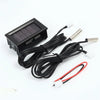 Car Red Blue LED Dual Digital Display Intercooler Supercharger Temp Gauge
