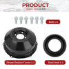 Honda TRX300 / 300FW Rear Brake Drum Cover & Seal Bolts (1988–2000)