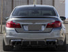 BMW 5 Series F10 F18 Sedan Glossy Black Rear Spoiler Wing (2011-2017)