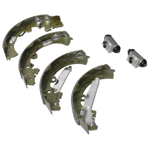 Toyota Hilux GGN25 KUN26 2 x Rear Brake Shoes & Wheel Cylinders (2005–2016)