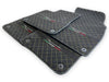 Lamborghini URUS 2018-2024 2 x Yellow Stitching Alcantara Floor Mats
