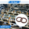 Make Model Oil Seal / 65x85x10mm / Seal Ring FKM Brown 2 Pcs