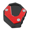 Honda XL750 TRANSALP (2023-2024) Red Side Stand Enlarger Kickstand Pad