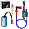 GY6 ATV dirt bike AC CDI Ignition Coil Spark Plug 10mm (2000–2023)