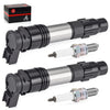 Kawasaki Z650 / ZR900 / ZR800 / Z900 2Pcs Ignition Coils & Iridium Spark Plugs