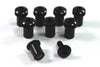 Aprilia RSV 1000 RS 50 250 RS250 8x Black Aluminium Wind Shield Bolts