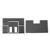 Toyota Tundra Carbon Fiber Black 4 x Reading Light Panel Covers (2014-2021)