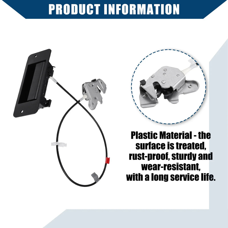 Ford E150 Door Latch Assembly with Handle (2004-2014)