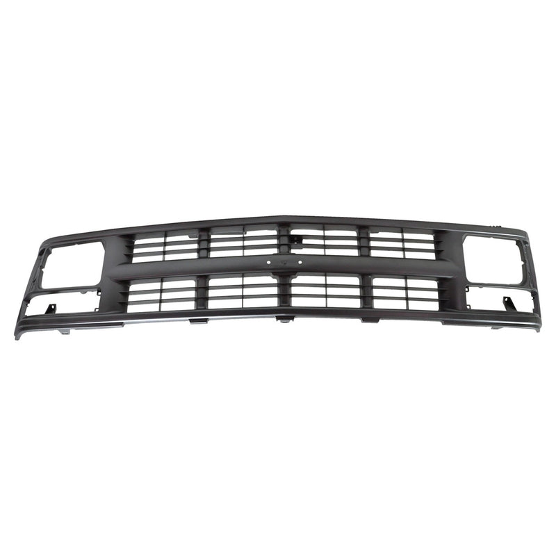 Grille For 88-99 Chevrolet K1500 C1500 Silver Plastic